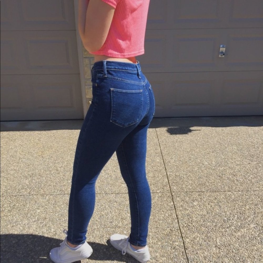 Vintage Jeans | High Waisted Skinny Jeans